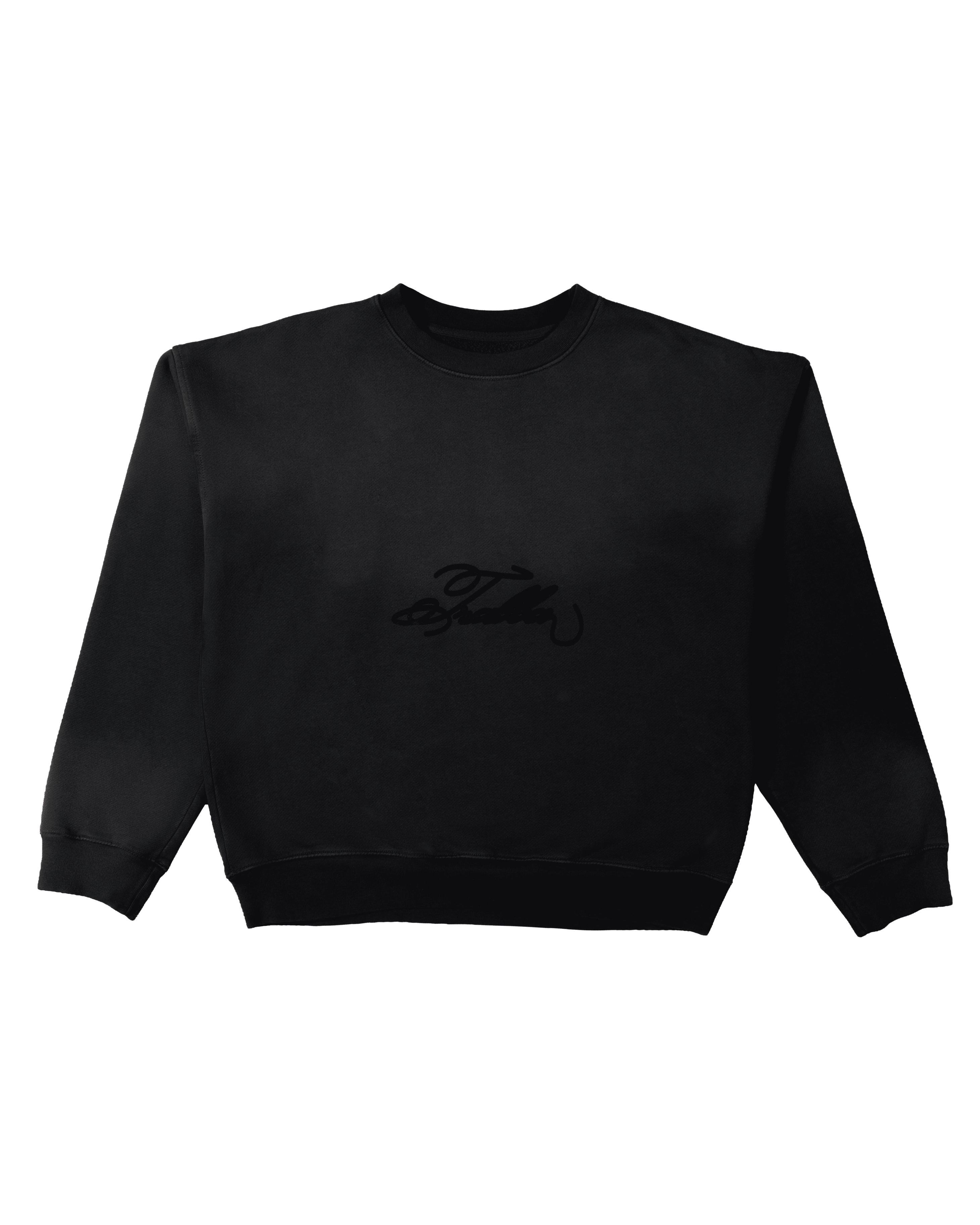 INVISIBLE LOGO CREWNECK